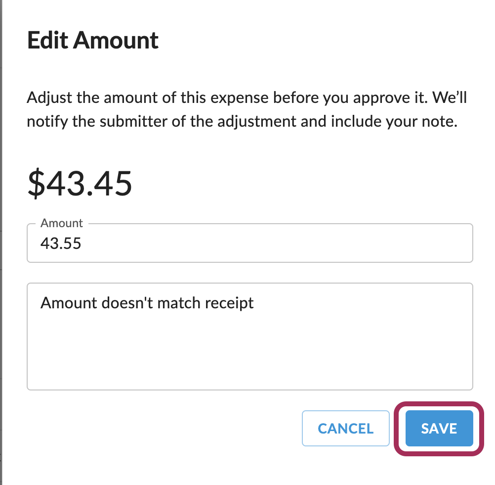 Save edited expense amount.png
